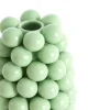 Light en Living Vaas deco Ø16X24 Cm BOYANG Keramiek mat mintgroen