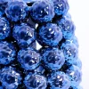 Light en Living Vaas deco Ø16x24,5 cm BUTANG keramiek metallic blauw