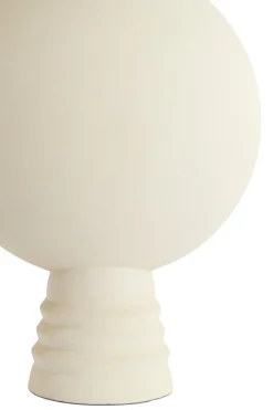 Light en Living Vaas deco Ø14x40 cm cm KAVANSI mat creme
