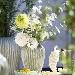 Light en Living Vaas deco Ø29x37 cm CACTI shiny mint groen