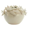 Light en Living Vaas deco Ø40X27 cm Fish keramiek creme