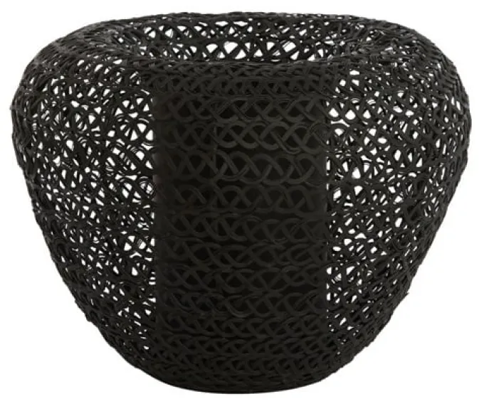 Light en Living Vaas deco Ø35x27 cm FINOU mat zwart van Light & Living