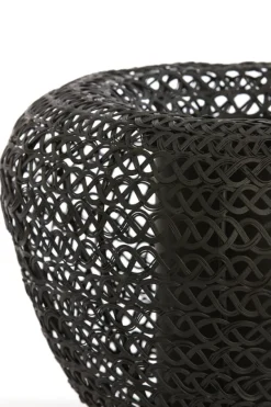 Light en Living Vaas deco Ø35x27 cm FINOU mat zwart van Light & Living