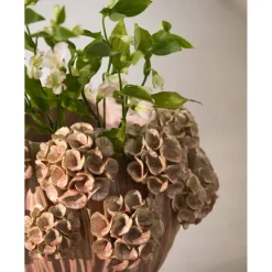 Light en Living Vaas deco Ø38x32 cm LUSERNA keramiek lichtroze