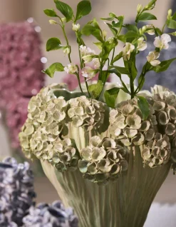 Light en Living Vaas deco Ø38x32 cm LUSERNA keramiek mint groen