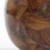 Light en Living Vaas deco Ø26x27 cm MILOS bruin-licht bruin