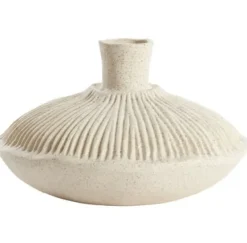 Light en Living Vaas deco Ø19x11 cm NEIRA crème