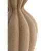 Light en Living Vaas deco Ø19x35,5 cm SILLIAN keramiek mat bruin
