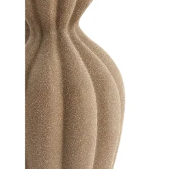 Light en Living Vaas deco Ø19x35,5 cm SILLIAN keramiek mat bruin