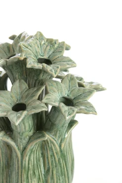 Light en Living Vaas deco Ø26,5x28 cm SAMPAGA Keramiek blauw - groen