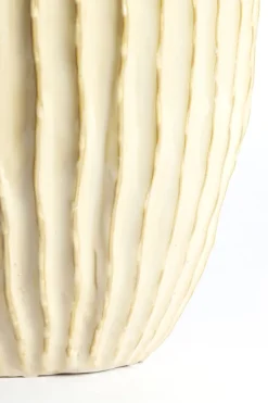 Light en Living Vaas deco Ø32X40 cm TALEA keramiek zand-beige