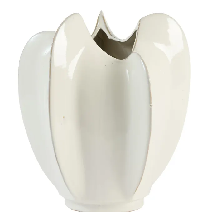 Light en Living Vaas deco Ø31x34 cm TOPITA keramiek wit