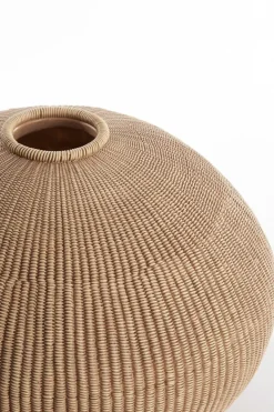 Light en Living Vaas deco Ø35x26,5 cm VALERIE licht bruin