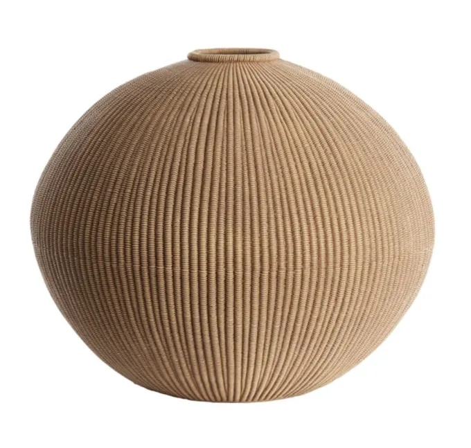 Light en Living Vaas deco Ø46x37 cm VALERIE licht bruin