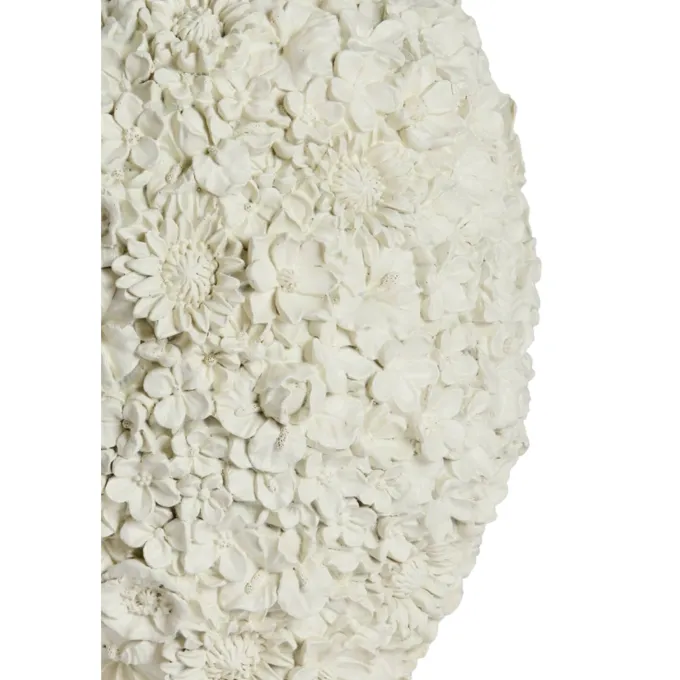 Light en Living Vaas deco Ø17x20 cm VIOLETA mat creme