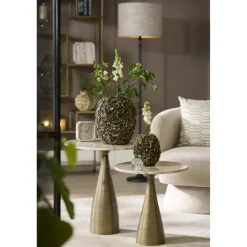Light en Living Vaas deco Ø27x30,5 cm VIOLETA brons