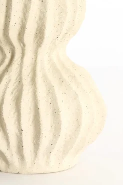Light en Living Vaas deco Ø19x31,5 cm VANIA keramiek crème