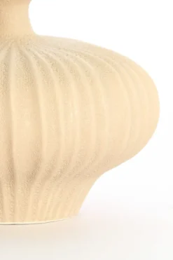 Light en Living Vaas deco 23x22,5x18 cm NEVANO mat perzik