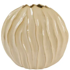 Light en Living Vaas deco 41x20x42 cm PODURI keramiek licht bruin