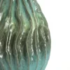 Light en Living Vaas deco 16,5x15,5x39 cm VANIA keramiek blauw