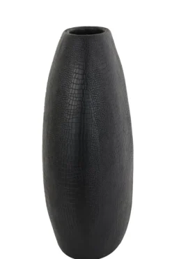 Light en Living Vaas deco 35x20,5x49,5 cm MAMBAS zwart