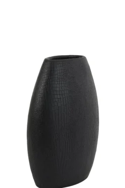 Light en Living Vaas deco 35x20,5x49,5 cm MAMBAS zwart