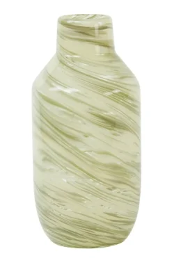 Light en Living Vaas INDIE glas groen - 2 maten
