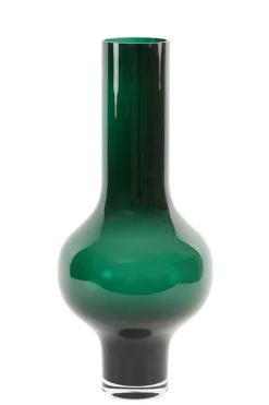 Light en Living Vaas KAELA glas groen - 2 maten