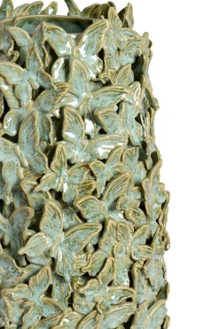 Light en Living Vaas MARIPOSA Ø23x36,5 cm mintgroen keramiek | Light & Living