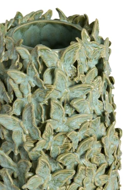 Light en Living Vaas MARIPOSA Ø17x26 cm mintgroen keramiek | Light & Living