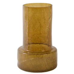 Light en Living Vaas Ø17,5x27,5 cm BORANDO glas amber