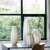 Light en Living Vaas Ø17x23,5 cm BRADLEY glas licht bruin