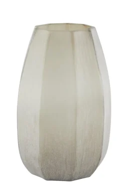 Light en Living Vaas Ø23x38 cm BRADLEY glas licht bruin