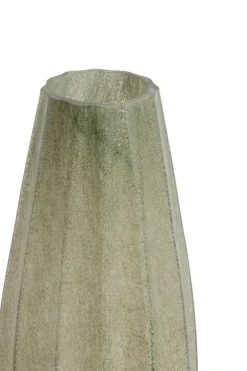 Light en Living Vaas Ø17x60 cm BRADLEY glas grijs groen