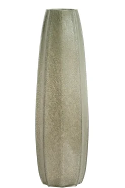 Light en Living Vaas Ø17x60 cm BRADLEY glas grijs groen