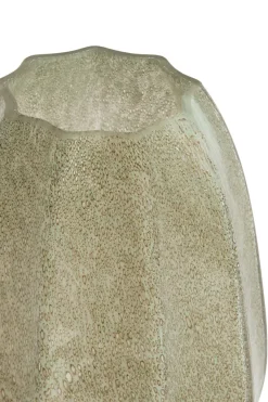 Light en Living Vaas Ø23x38 cm BRADLEY glas grijs groen