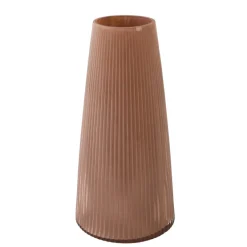 Light en Living Vaas Ø15x29,5 cm FARENZO glas oud roze