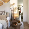 Light en Living Vaas Ø9x52 cm IKONGA ruw antiek brons