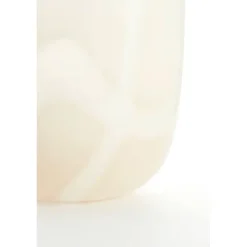 Light en Living Vaas Ø34x50 cm KOBALA glas zand-crème
