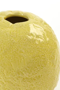 Light en Living Vaas Ø21,5x22 cm LEMON keramiek geel van Light & Living