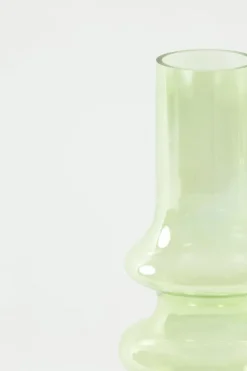 Light en Living Vaas 21.5 x 40.55 cm Niana glas olie gras groen