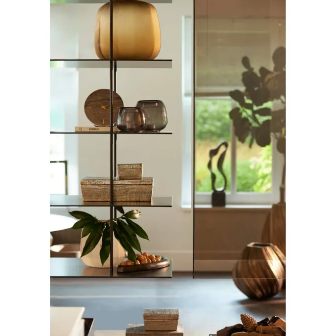 Light en Living Vaas Ø23x24 cm PACENGO donker bruin van Light & Living
