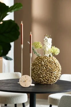 Light en Living Vaas 44x20,5x38,5 cm PHYLIA goud