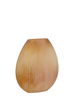 Light en Living Vaas 43x16x43 cm SANTINO glas mat amber