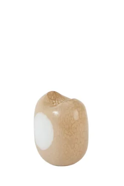 Light en Living Vaas 19,5x14x21,5 cm SYLMA glas beige+crème