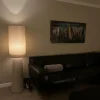 Light en Living Vloerlamp Fenna zand Ø40 x 165 cm