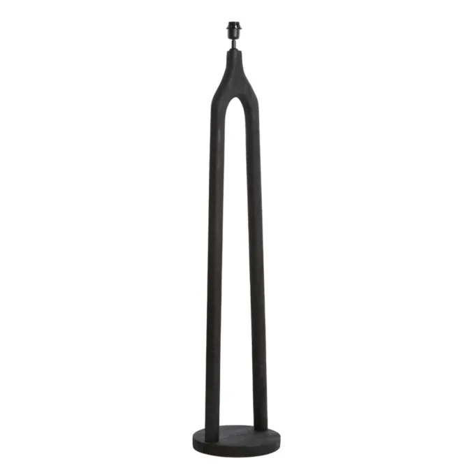 Light en Living Vloerlamp Ø30x135 cm XITTA hout mat zwart