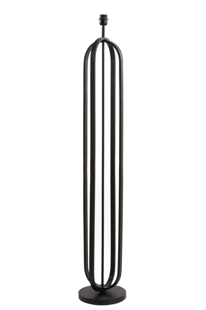 Light en Living Vloerlamp Ø25x140 cm ASTER mat zwart