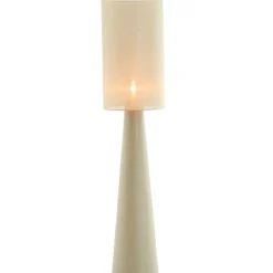 Light en Living Vloerlamp Ø38x180 cm MICKY linnen olijf groen