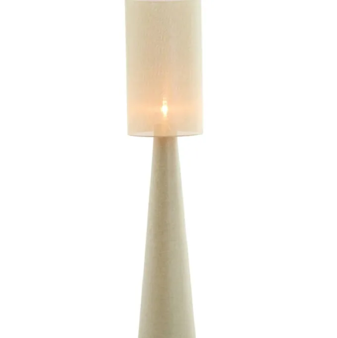 Light en Living Vloerlamp Ø38x180 cm MICKY linnen olijf groen